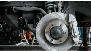 First type of types of braking systems - Mechanical braking system 